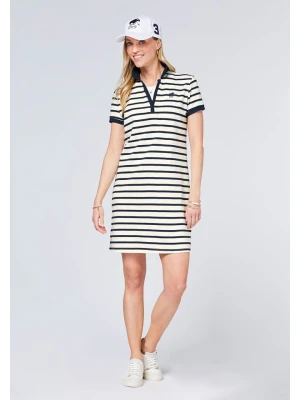 Polo Sylt Sukienka polo w kolorze biało-czarnym rozmiar: XXL