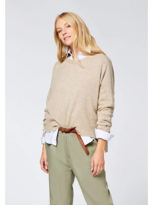 Polo Sylt Sweter w kolorze beżowym rozmiar: L