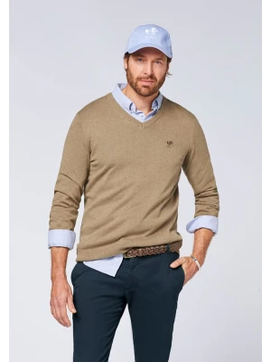 Polo Sylt Sweter w kolorze beżowym rozmiar: XL