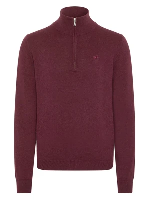Polo Sylt Sweter w kolorze bordowym rozmiar: XL