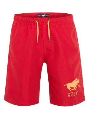 Polo Sylt Szorty kąpielowe w kolorze czerwonym rozmiar: 146/152