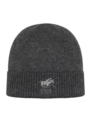 Polo Sylt Wełniana czapka w kolorze antracytowym rozmiar: onesize