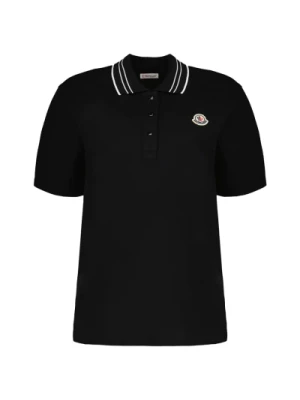 Polo T-Shirt w Luźnym Stylu Moncler