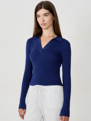 Polo z długim rękawem Etam