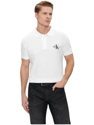 Polo z elastycznego bawełny Calvin Klein