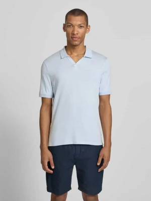 Polówka o kroju slim fit z detalem z logo model 'Boll' CINQUE