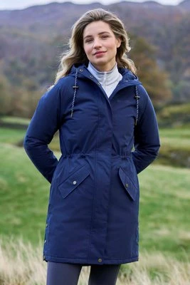 Polperro — lekka kurtka damska, wodoodporna, ocieplana - Navy Mountain Warehouse