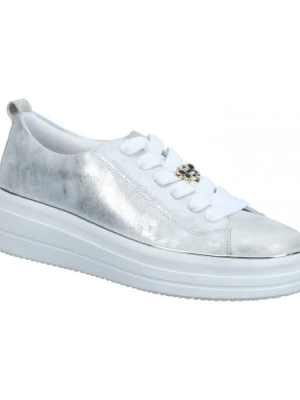 PÓŁBUTY REMONTE - 950638-92 SILVER