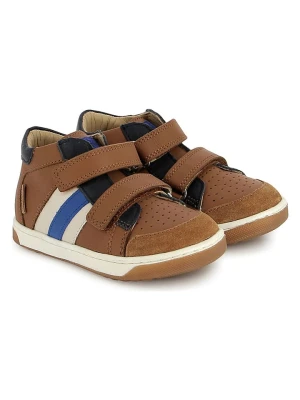 Pom D'api Skórzane sneakersy w kolorze jasnobrązowym rozmiar: 25