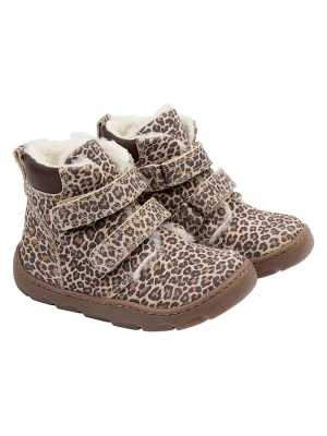 POM POM Skórzane buty barefoot w kolorze beżowo-jasnobrązowym rozmiar: 31