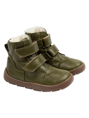 POM POM Skórzane buty barefoot w kolorze khaki rozmiar: 33