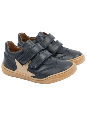 POM POM Skórzane buty w kolorze granatowym do chodzenia na boso rozmiar: 35