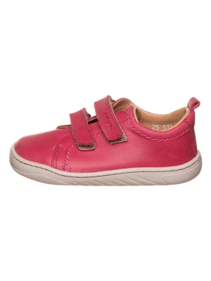 POM POM Skórzane buty w kolorze różowym do chodzenia na boso rozmiar: 34