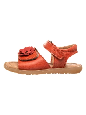 POM POM Skórzane sandały w kolorze czerwonobrązowym rozmiar: 31
