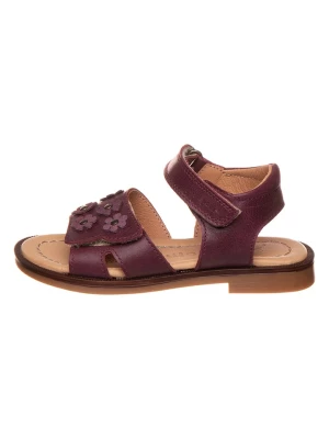 POM POM Skórzane sandały w kolorze fioletowym rozmiar: 26