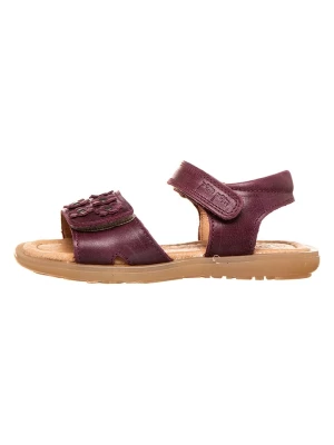 POM POM Skórzane sandały w kolorze fioletowym rozmiar: 27