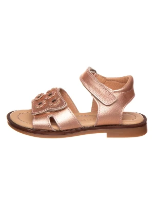 POM POM Skórzane sandały w kolorze jasnoróżowym rozmiar: 28