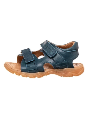 POM POM Skórzane sandały w kolorze niebieskim rozmiar: 26