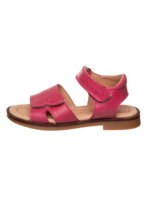 POM POM Skórzane sandały w kolorze różowym rozmiar: 27