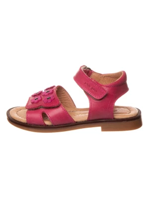 POM POM Skórzane sandały w kolorze różowym rozmiar: 33