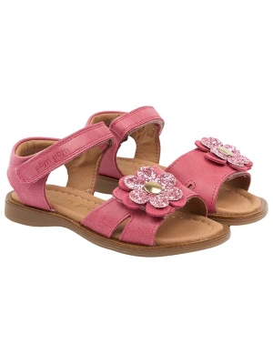 POM POM Skórzane sandały w kolorze różowym rozmiar: 26