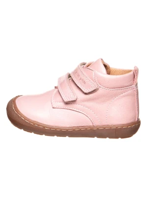 POM POM Skórzane sneakersy w kolorze jasnoróżowym rozmiar: 23