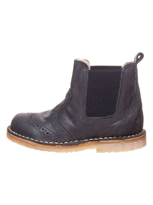 POM POM Skórzane sztyblety w kolorze granatowym rozmiar: 29