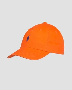 Pomarańczowa czapka z daszkiem damska Polo Ralph Lauren