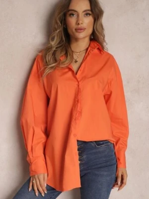 Pomarańczowa Koszula Bawełniana Aquida bibous project