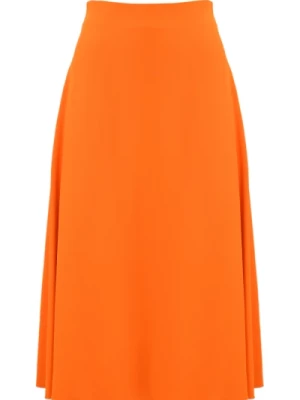 Pomarańczowa Spódnica dla Kobiet Liviana Conti