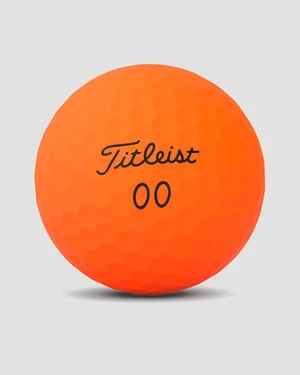 Pomarańczowe Piłki Golfowe Titleist New 2024 Velocity 12 Sztuk