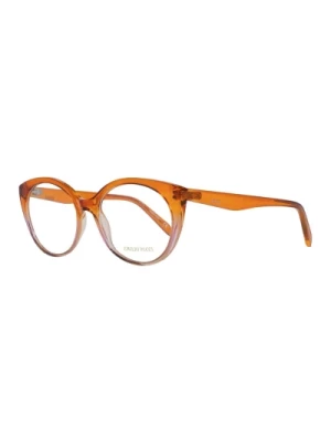 Pomarańczowe Plastikowe Okulary Optyczne dla Kobiet Emilio Pucci