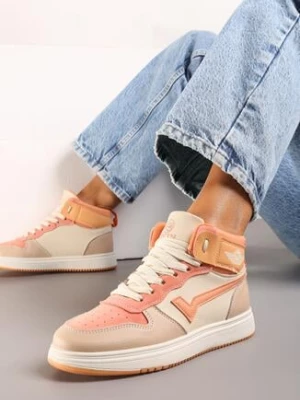 Pomarańczowe Sneakersy Zoiido