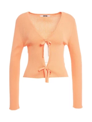 Pomarańczowy Sweter Ss24 Damska Odzież Mauro Grifoni
