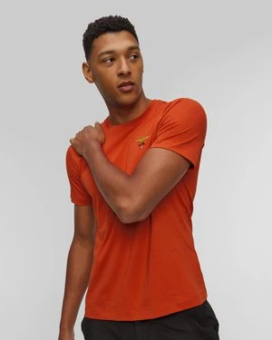 Pomarańczowy T-shirt Męski Aeronautica Militare