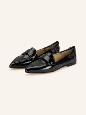 Pomme D'or Lakierowane Loafersy Grace schwarz