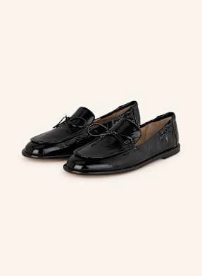 Pomme D'or Lakierowane Loafersy Mia schwarz