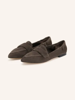 Pomme D'or Loafersy Grace braun CIEMNOBRĄZOWY