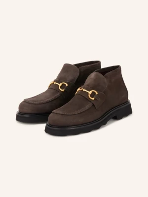 Pomme D'or Loafersy Nicky braun SZARY