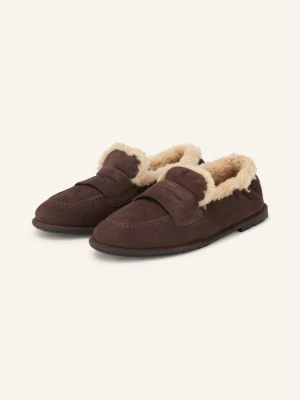 Pomme D'or Penny Loafers Mia braun CIEMNOBRĄZOWY