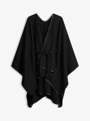 Poncho BonPrix czarny