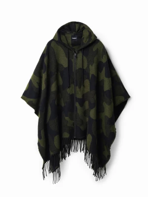 Poncho w stylu militarnym Desigual