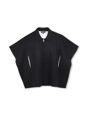 Ponczo DKNY czarny