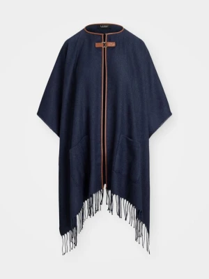 Ponczo Lauren Ralph Lauren granatowy
