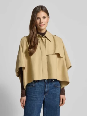 Ponczo o kroju oversized z czystej bawełny model ‘EUFORICO’ MAX&Co.