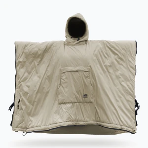 Ponczo OFFLANDER insulated Waterproof grey