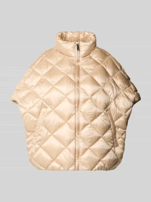 Ponczo z krótkimi rękawami i stójką Stefanel