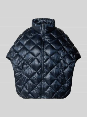 Ponczo z krótkimi rękawami i stójką Stefanel