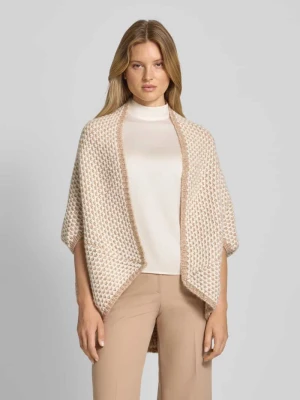 Ponczo z zapięciem na guziki model ‘Amaryllis boho’ Opus