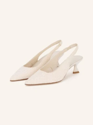 Pons Quintana Czółenka Z Odkrytą Piętą beige